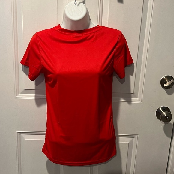 Letaotao Women’s Ready-Set II Short Sleeve Top – Red | Size Small | NWT - Picture 4 of 6